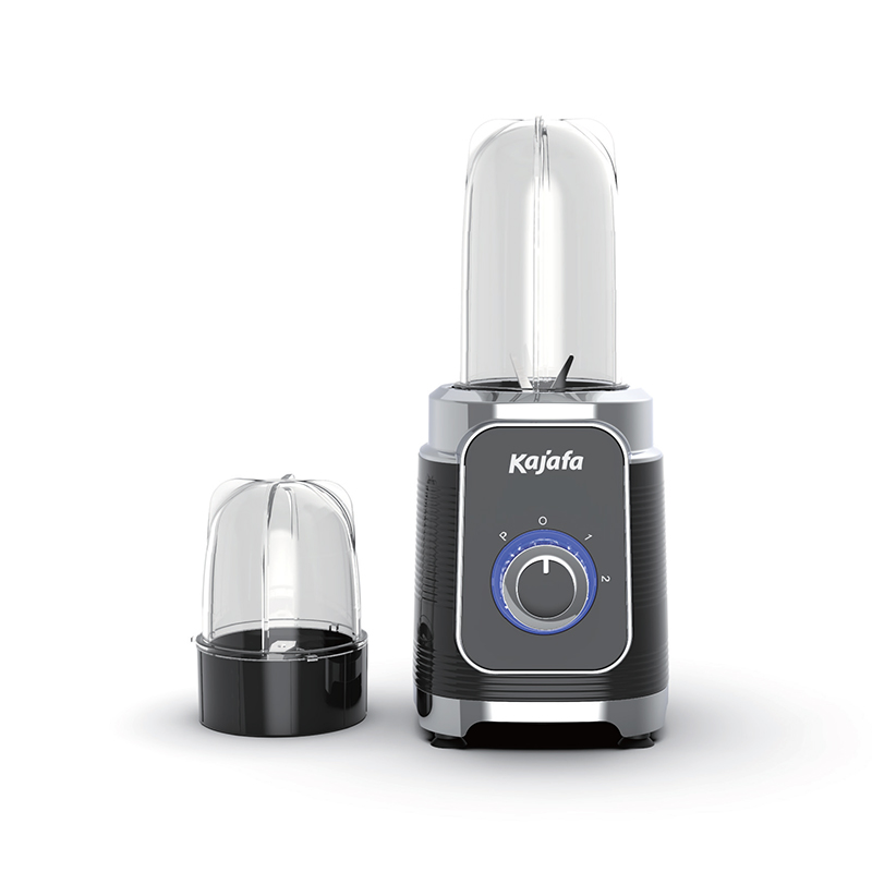 BL215AB 2-in-1-Multifunktionsmixer, Edelstahlklingen, 2 Geschwindigkeitsregler mit Impuls, Überhitzungsschutz, Kaffeemühle und Smoothie-Maker
