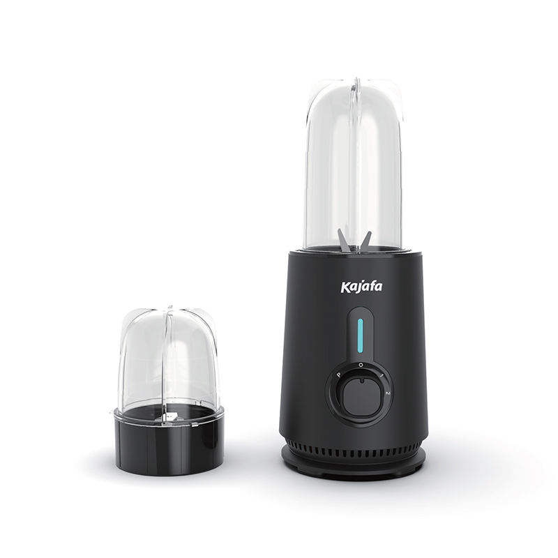 BL398AB Professionelles Küchenmixer-Set mit Mix- und Mahlklingen, tragbare Kaffeemühle mit 300-ml- und 500-ml-Flaschen, 2 Geschwindigkeiten mit Pulsfunktion, Saftmixer