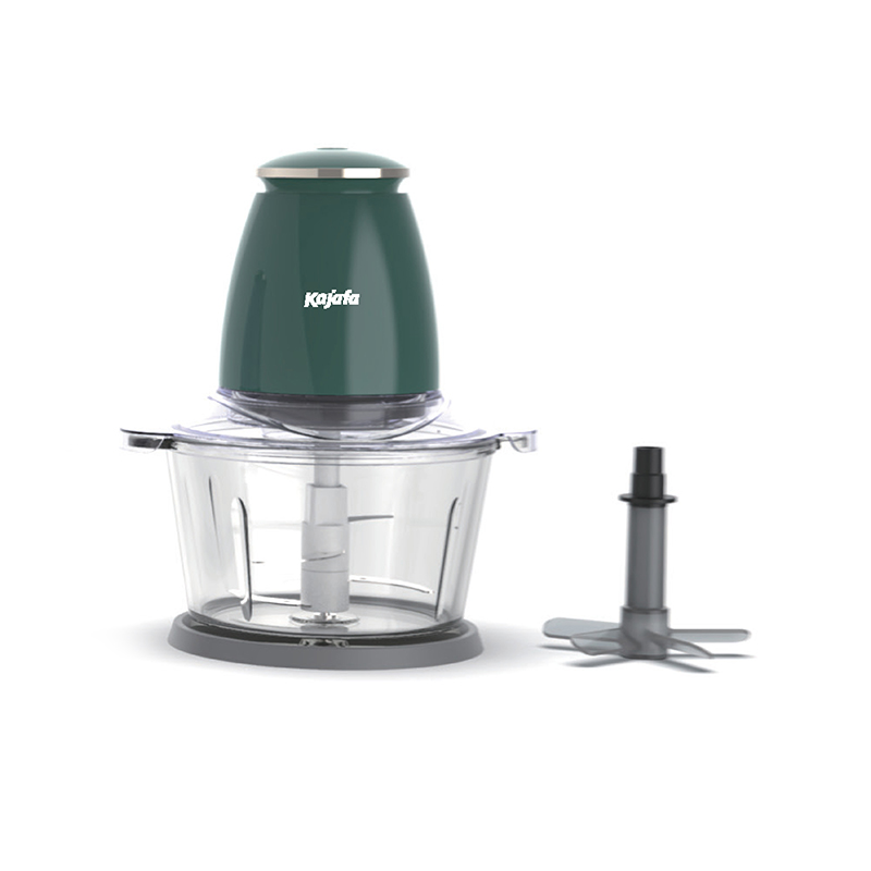 FP126G 1,5 l elektrischer Mini-Zerkleinerer, Küchenmaschine, Fleischwolf, 4 zweistufige Klingen, 400 W Edelstahlschüssel, Küchenwolf, Mixer für Fleisch, Gemüse, Obst, Zwiebeln und Nüsse, Knoblauch-Babynahrung
