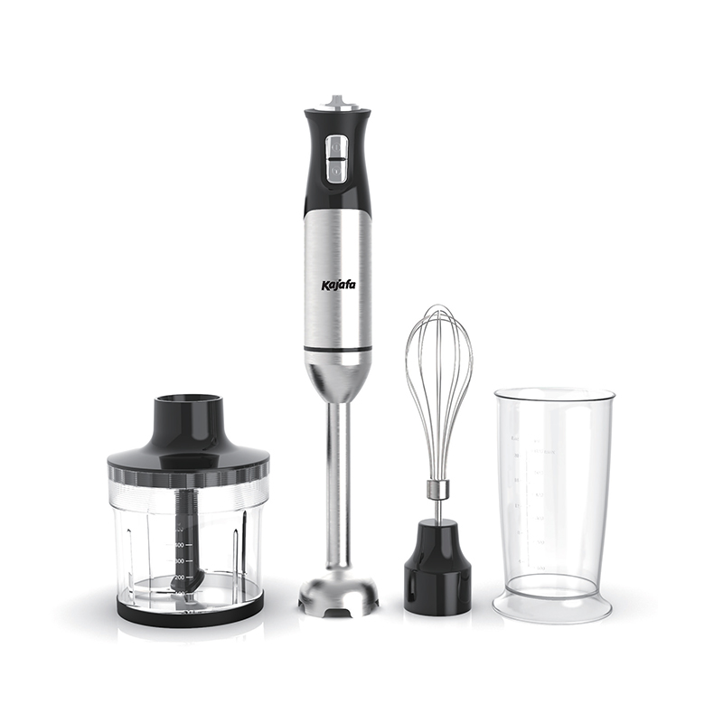 HB866BCE Stabmixer Elektrischer 4-in-1000-W-Mixer mit variabler Geschwindigkeitsregelung, Stabmixer mit 500-ml-Zerkleinerer, 600-ml-Becher, Schneebesen für Babynahrung, Gemüsemühle, Suppen, Smoothies