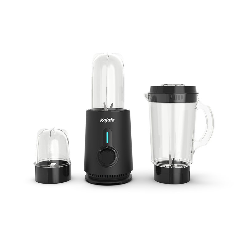 BL398ABD Essential 3 i 1 Edelstahlklingen Standmixer 1,0 l mit 500 ml Smoothie-Maker und Kaffeemühle