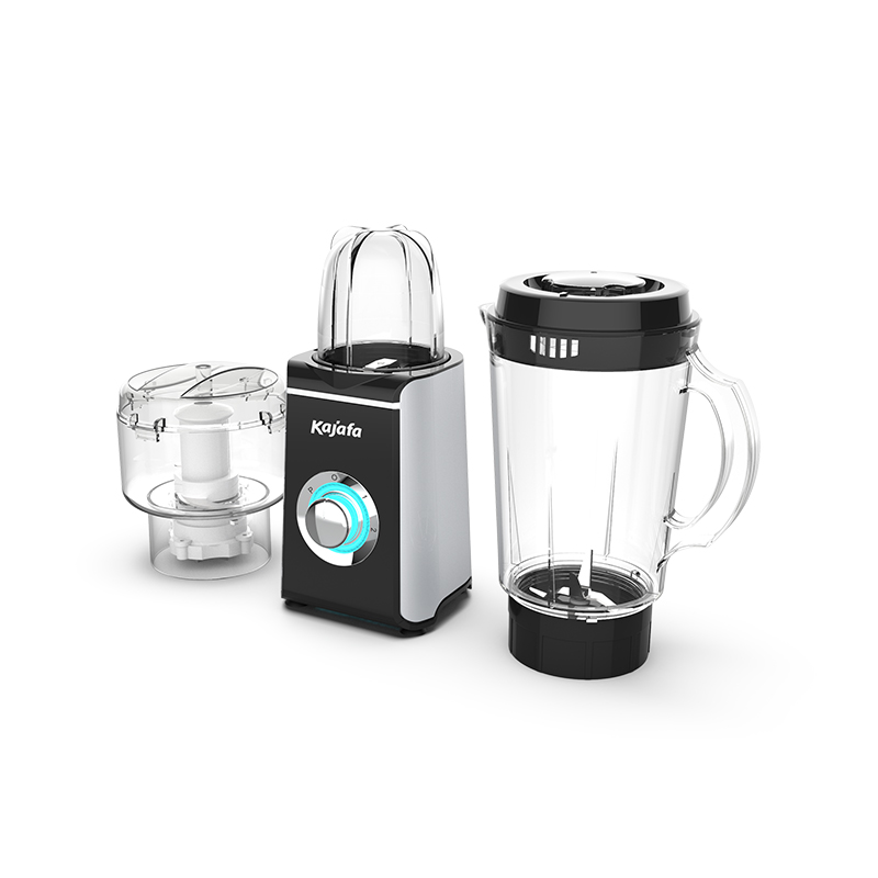 BL266ADE-3IN1 Essential 3-in-1-Tischmixer, Smoothie-Mixer, Mixer mit Küchenmaschine und Mühle