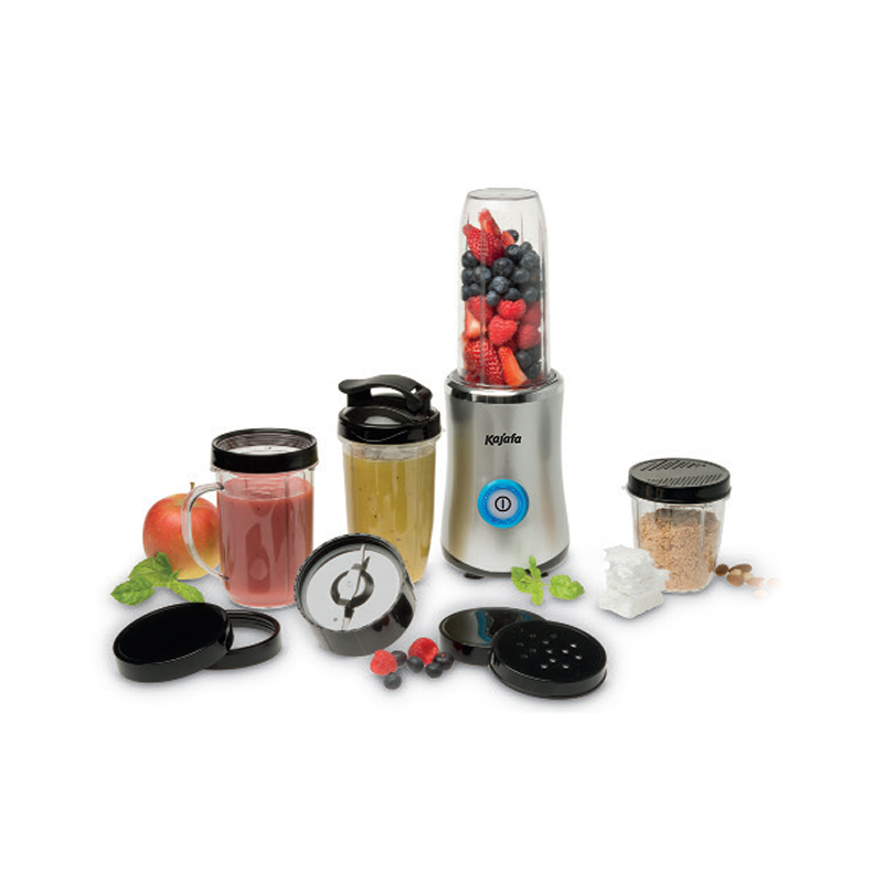 BL328AB-12PCS 12-teiliger multifunktionaler Smoothie-Maker und Mixer für Entsafter Obst, persönlicher tragbarer Mixer, Ein-/Ausschalter, Sprühfarbe