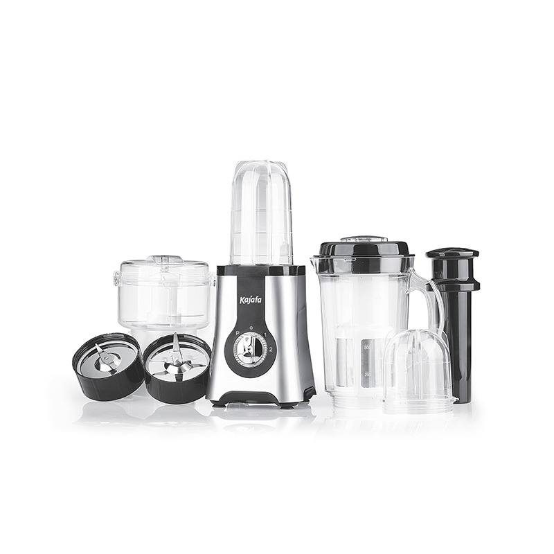 BL316ABCE-4IN1 Essential 4 in 1 Persönlicher Tischmixer mit Krug, Smoothie-Mixer, Mixer mit Küchenmaschine und Mühle, Zerkleinerer