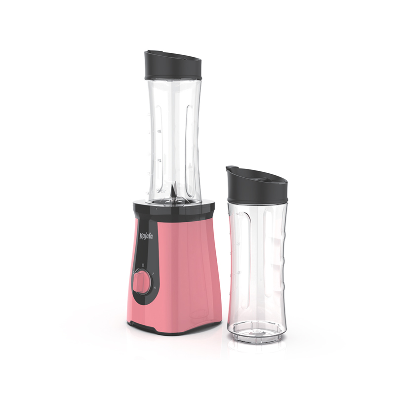 BL-358B-P2 Leistungsstarker Smoothie-Mixer mit 2 tragbaren Flaschen, 2 Geschwindigkeitsregelung und Impulsfunktion, persönlicher Mixer für Shakes und Smoothies