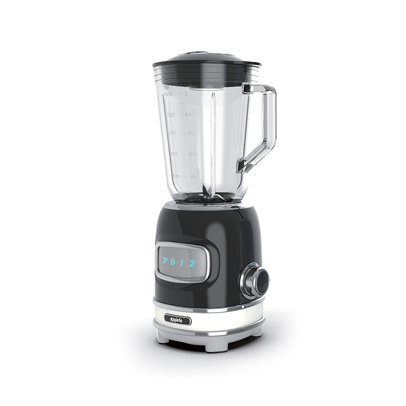 BL459B-G 2 Geschwindigkeitsstufen im Retro-Stil mit Pulssteuerung, mit 1000-ml-Glasmischbehälter und Edelstahlklinge, Standmixer, Hochleistungs-Personal-Mixer