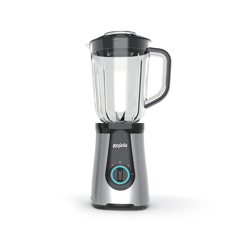 BL-358B-P Blender Smoothie Maker, 1,0 l professioneller Standmixer mit Krug, 2 einstellbare Geschwindigkeiten und Pulsfunktion, für Smoothie, Milchshake, Fruchtsaft und Eiscrush
