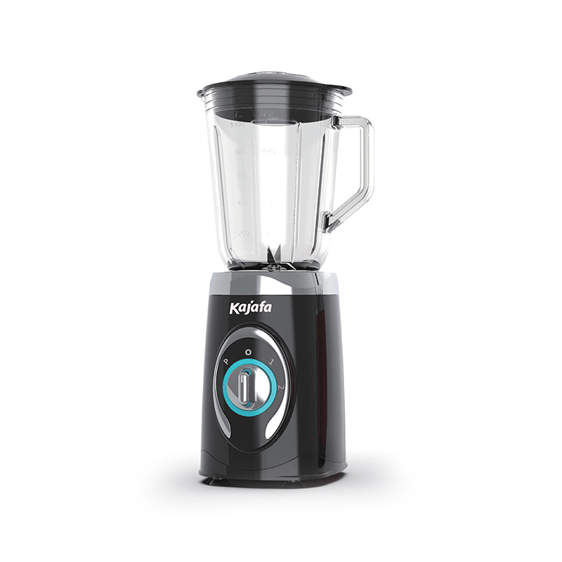 BL-369B-G Elektro-Mixer, Smoothie-Maker, Standmixer, Edelstahlklingen, 2 Geschwindigkeitsregler mit Impulsfunktion, 1,0-l-Glasgefäß
