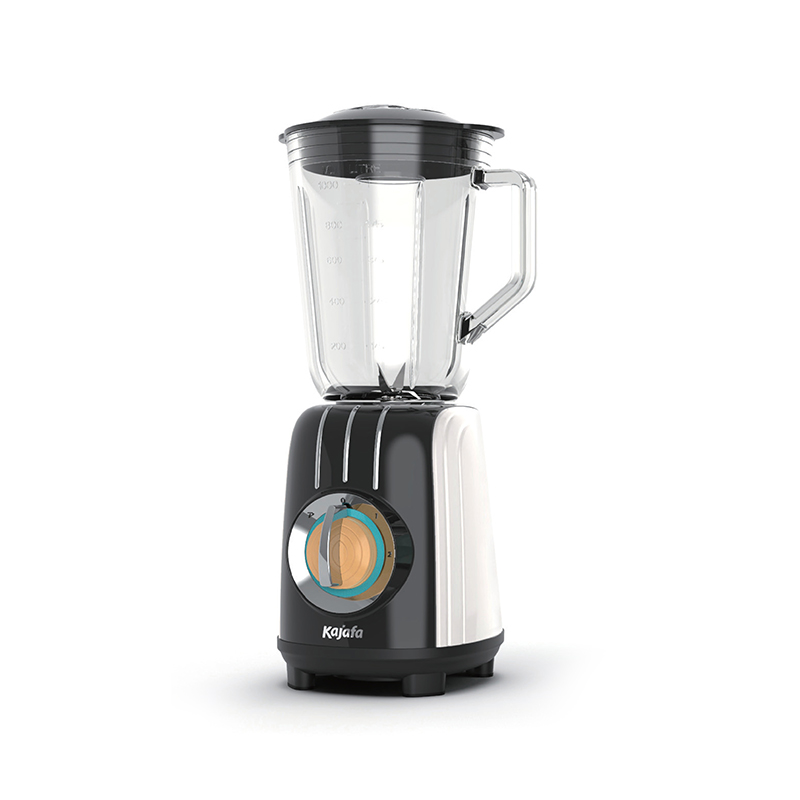 BL485B-G 2 Geschwindigkeitsstufen im Retro-Stil mit Pulssteuerung, mit 1000-ml-Glasmischbehälter und Edelstahlklinge, Standmixer, Hochleistungs-Personal-Mixer